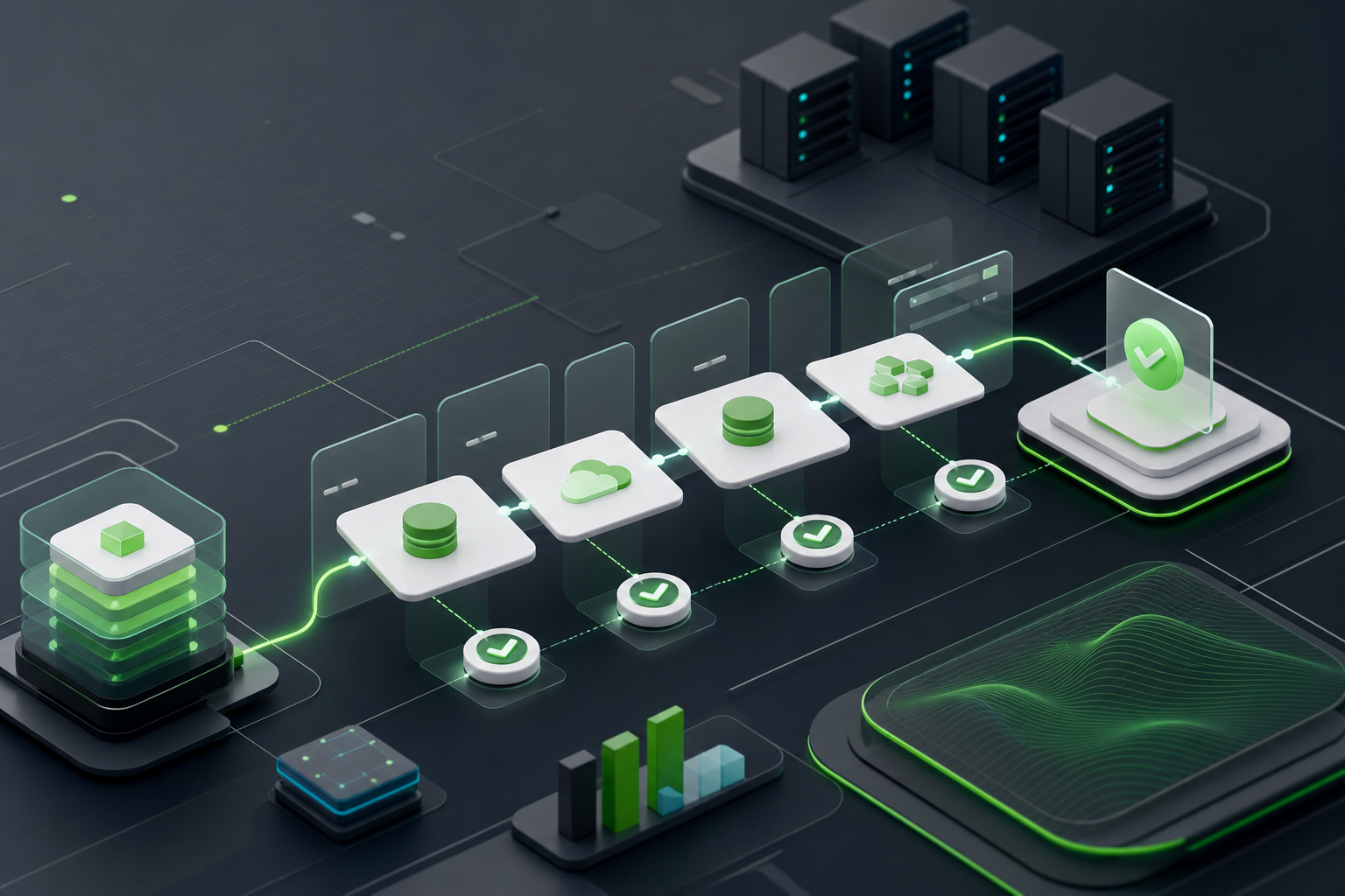 Enterprise recovery planning dashboard concept